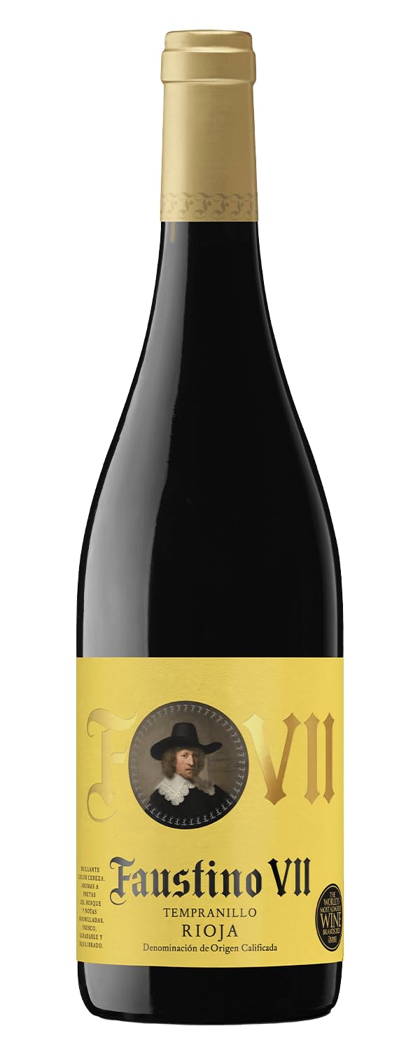 Faustino VII Tempranillo Rioja Red Wine 75cl