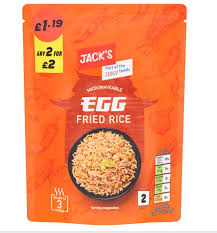 Jacks - Microwavable Egg Fried Rice - 250g