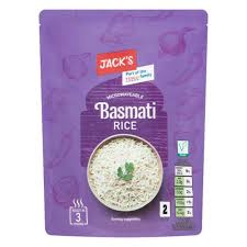 Jacks - Microwavable Basmati Rice - 250g