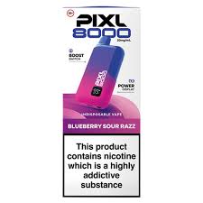Pixl 8000 Prefilled Pod Kit Blueberry Sour Razz