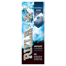 Rizla Polar Blast Extra Slim Filter Tips 60S