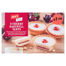 Jack's 6 Cherry Bakewell Tarts