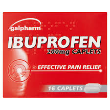 Gal pharm Ibuprofen 200mg Caplets 16 Caplets