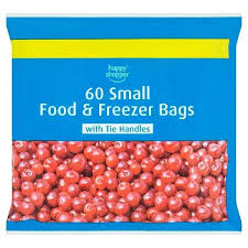 Happy Shopper 60 Small Food & Freezer Bags