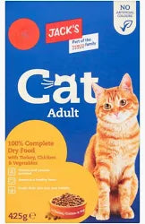 Jacks - Cat Adult with Turkey, Chicken & Vegetables - 425g