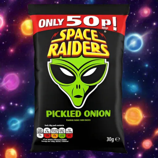 Space Raiders Pickled Onion 30g