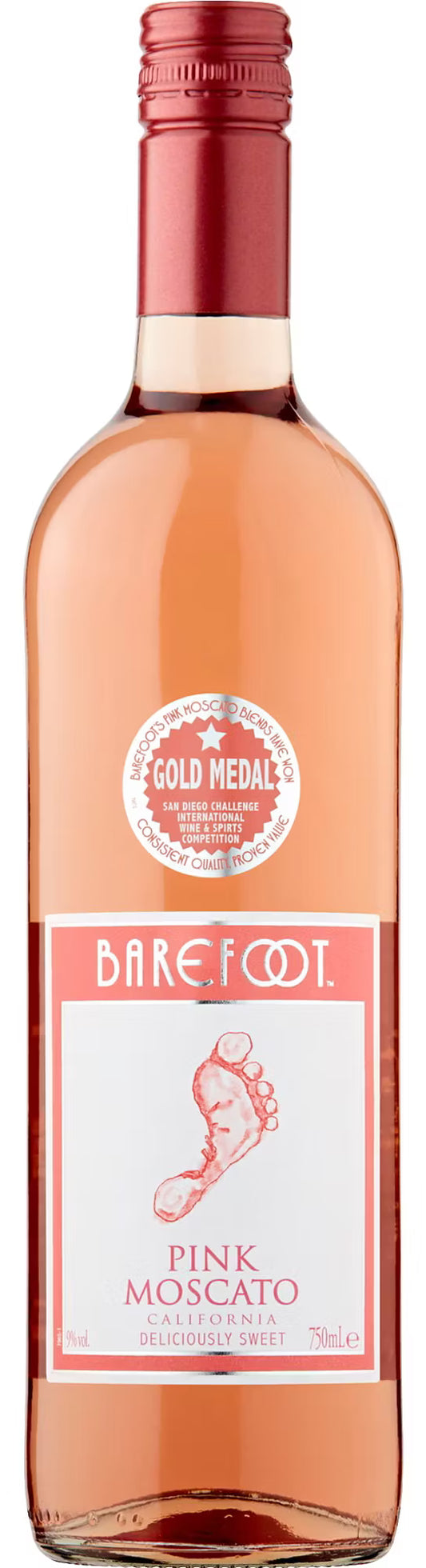 Barefoot Pink Moscato 75cl