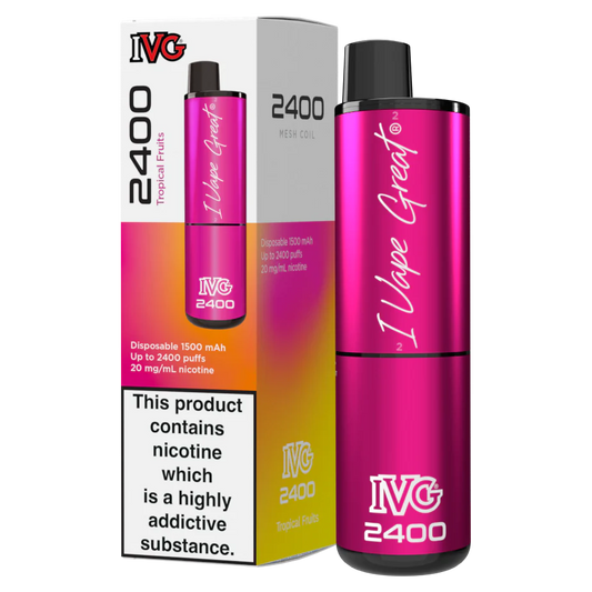 IVG 2400 Berry Fizz 2400 Tropical Fruits