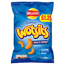 Walkers Wotsits Cheese Snacks Crisps 60g