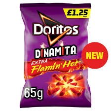 Doritos Dinamita Extra Flamin' Hot Crisps 70g