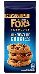 Fox's Fabulous Milk Choclate Cookies 180g
