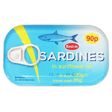Sardines in Sunflower Oil 125 G