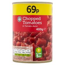 ES Chopped Tomatoes PM69 400g