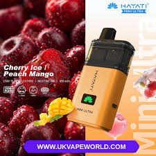 Hayati Mini Ultra 1500 Cherry Ice / Peach Mango