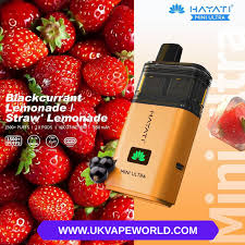 Hayati Mini Ultra 1500 Black current Lemonade / Straw ' Lemonade