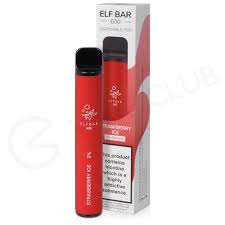 Elfbar 600 Prefilled Pod Kit Strawberry Ice
