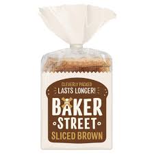 Baker Street Brown Sliced 550g