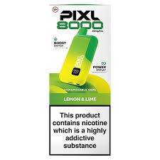 Lemon & Lime | Pixl 8000 Prefilled Vape kit
