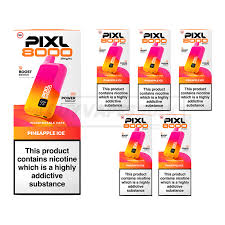 Pixl 8000 Prefilled Pod Kit Pineapple ice