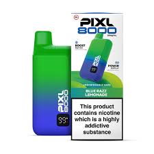 Pixl 8000 Prefilled Pod Kit Blueberry Razz lemonade