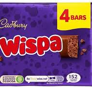 Cadbury Wispa Chocolate Bar, Smooth & Creamy
