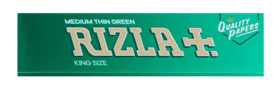 Rizla King Size Slim Thin Green