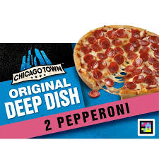 Chicago Town Deep Dish Pepperoni Pizzas x2 (310g)