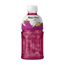 Mogu Mogu Grape Flavoured Drink with Nata de Coco 320ml