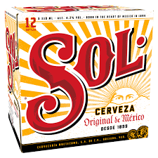 Sol Cerveza de México 12 Pack