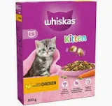 Whiskas Kitten Chicken Dry Cat Food 300g