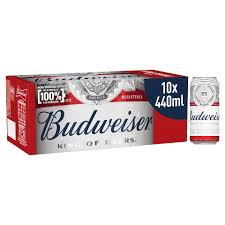 Budweiser Lager 10 X 400ml