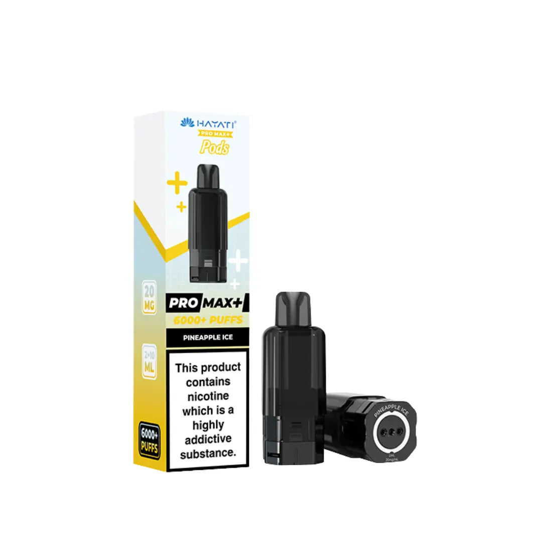 Hayati Pro Max Plus 6000 Puff Pineapple Ice Refill Pods