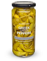 Green Peppers in Vinegar 275g