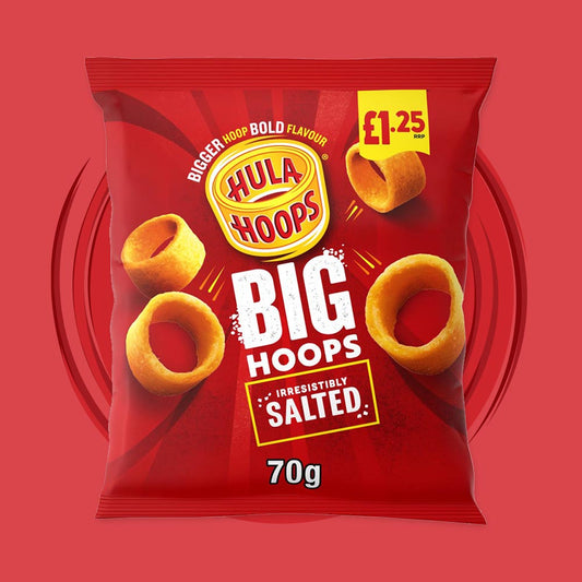 Hula Hoops Big Hoops Original Salted 70g